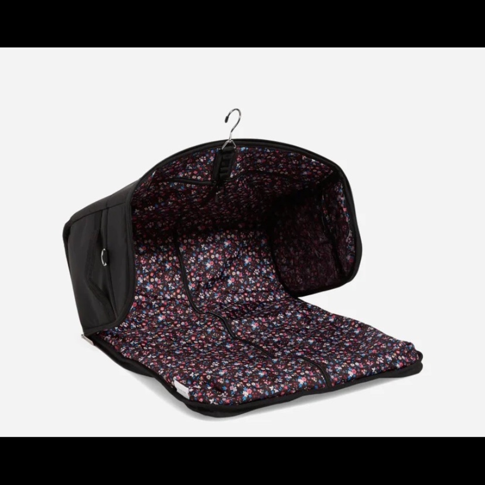 Vera Bradley Convertible Garment Bag Black NWT